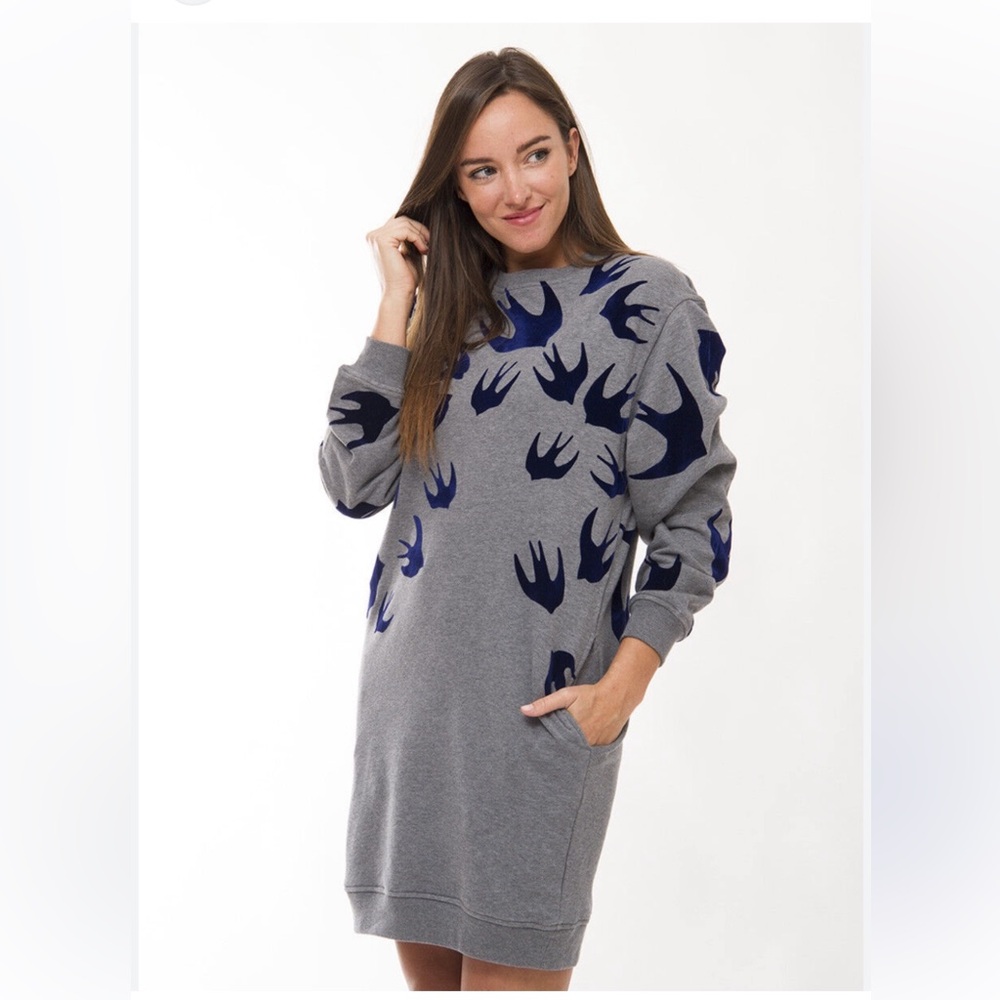 Like New MCQ by ALEXANDER  MCQUEEN Sweatshirt Dress ‼️